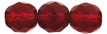 Fire-Polish 12mm (loose) : Garnet