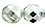 Fire-Polish 12mm (loose) : Silver 1/2