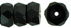 Firepolish 6/3mm Rondell (loose) : Jet