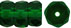 Firepolish 6/3mm Rondell (loose) : Green Emerald
