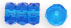 Firepolish 6/3mm Rondell (loose) : Capri Blue