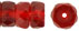 Firepolish 6/3mm Rondell (loose) : Siam Ruby