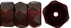 Firepolish 6/3mm Rondell (loose) : Ruby