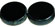 Table Cut Coin Bead 10mm : Jet - Picasso