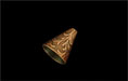 Fancy Bead Cone 12/12mm : Antique Copper