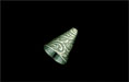 Fancy Bead Cone 12/12mm : Antique Silver