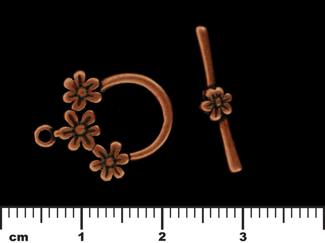 Multi Daisy Toggle : Atique Copper