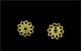 Rope Bead Cap 10/3mm : Brass