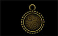 Oval Frame : Antique Brass