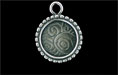 Oval Frame : Antique Silver