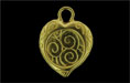 Heart Nouveau Frame 25/19mm : Gold