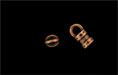 Rustic Crimp Tube with Loop10/5mm : Antique Copper