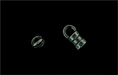 Rustic Crimp Tube with Loop10/5mm : Gun Metal