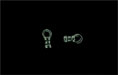 Rustic Crimp Tube with Loop 7/3mm : Gun Metal