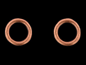 Jump Ring 6mm : Antique Copper