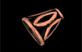 Open Marquise Cone 12mm : Antique Copper