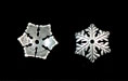 Snowflake Bead Cap 11.5mm : Antique Silver