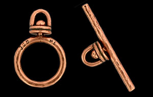 Round Swivel Toggle Set : Antique Copper