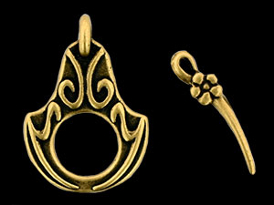 Gothic Toggle Set : Antique Brass