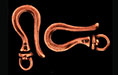 Revolving Hook 23/10mm : Antique Copper