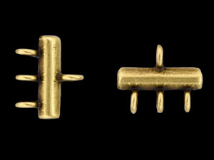 Strand Connector 10/12mm : Antique Brass
