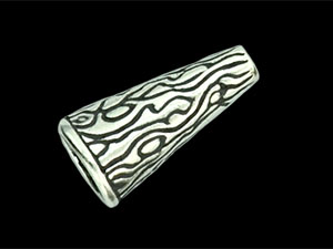 Cone 18/8mm : Antique Silver