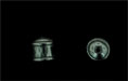Banded End Cap 8mm : Gun Metal