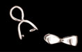 Pinch Bail 5/16mm : Antique Silver