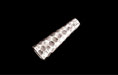 Hammered Cone 18/6mm : Antique Silver