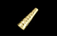 Hammered Cone 18/6mm : Brass