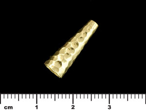 Hammered Cone 18/6mm : Brass