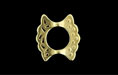 Festive Oval Bead Frame 12/15mm : Gold