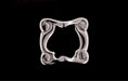 Scrolling Bead Frame 13/15mm : Gun Metal