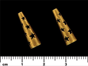 Star Cone 20/6mm : Antique Brass