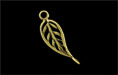 Leaf Twist Link 25/7mm : Antique Brass