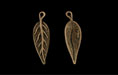 Leaf Pendant 20/6mm : Antique Brass