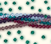 M.C. Beads 4 x 4mm - Bicone