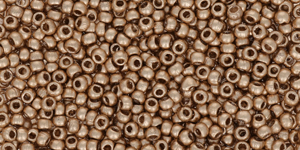 Matubo 11/0 R (2,1 mm): Matte - Metallic Flax