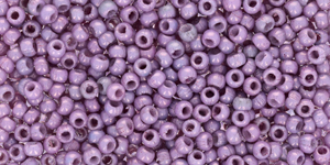 Matubo 11/0 R (2,1 mm): Luster - Metallic Amethyst Chalk