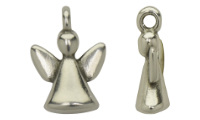 Angel pendant Silver Antique