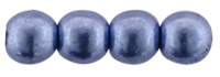 Round Beads 2mm (loose) : ColorTrends: Sueded Gold Provence