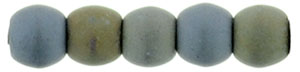 Round Beads 2mm (loose) : Matte - Iris - Brown