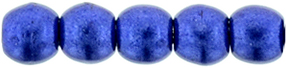 Round Beads 2mm (loose) : ColorTrends: Saturated Metallic Lapis Blue
