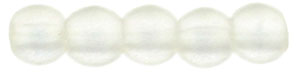 Round Beads 2mm (loose) : Sueded Gold Crystal