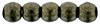 Round Beads 2mm (loose) : Metallic Suede - Dk Green