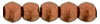 Round Beads 2mm (loose) : Matte - Metallic Dk Copper