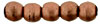 Round Beads 2mm (loose) : Matte - Metallic Bronze Copper