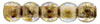 Round Beads 2mm (loose) : Luster - Transparent Gold/Smokey Topaz