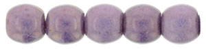 Round Beads 2mm (loose) : Luster - Opaque Lilac