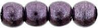 Round Beads 3mm (loose) : ColorTrends: Saturated Metallic Tawny Port